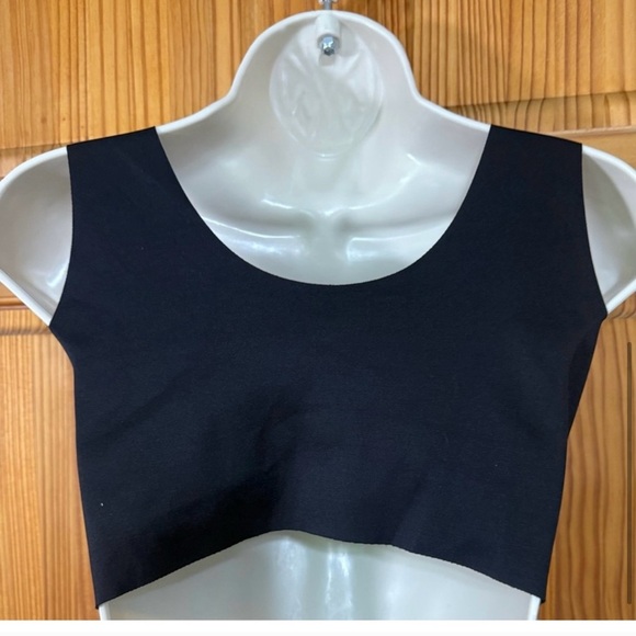 2-Pack Black / Cream Lace Sports Bra Camis – Size XXL (Fits XL/XXL) - Picture 7 of 8